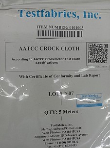 Vải AATCC CROCK CLOTH 5m/pack